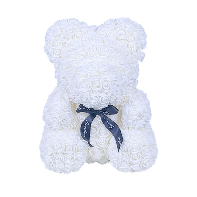 Rose Flower Teddy Bear