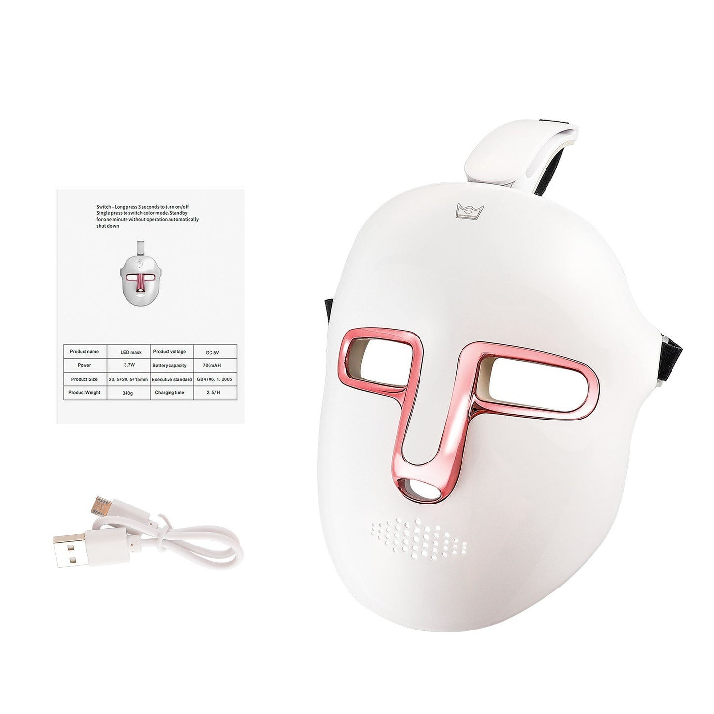 Electric Light Beauty Instrument Facial Mask