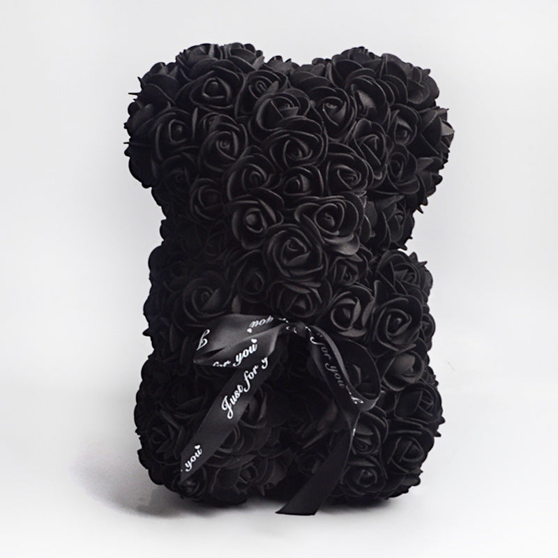 Rose Flower Teddy Bear
