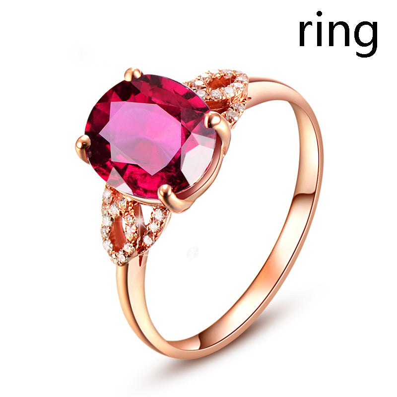 Heart-shaped Rose Flower rotating ring Box