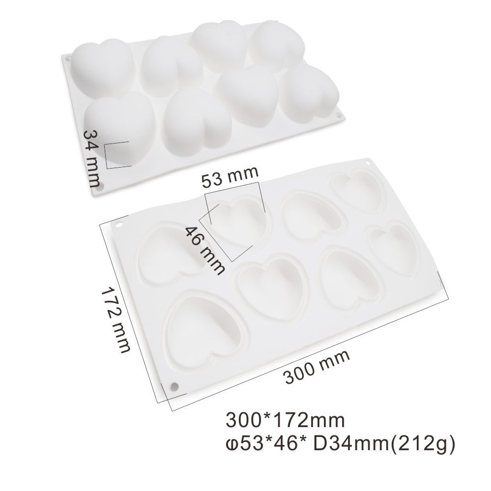 Heart shaped Cake Moulds