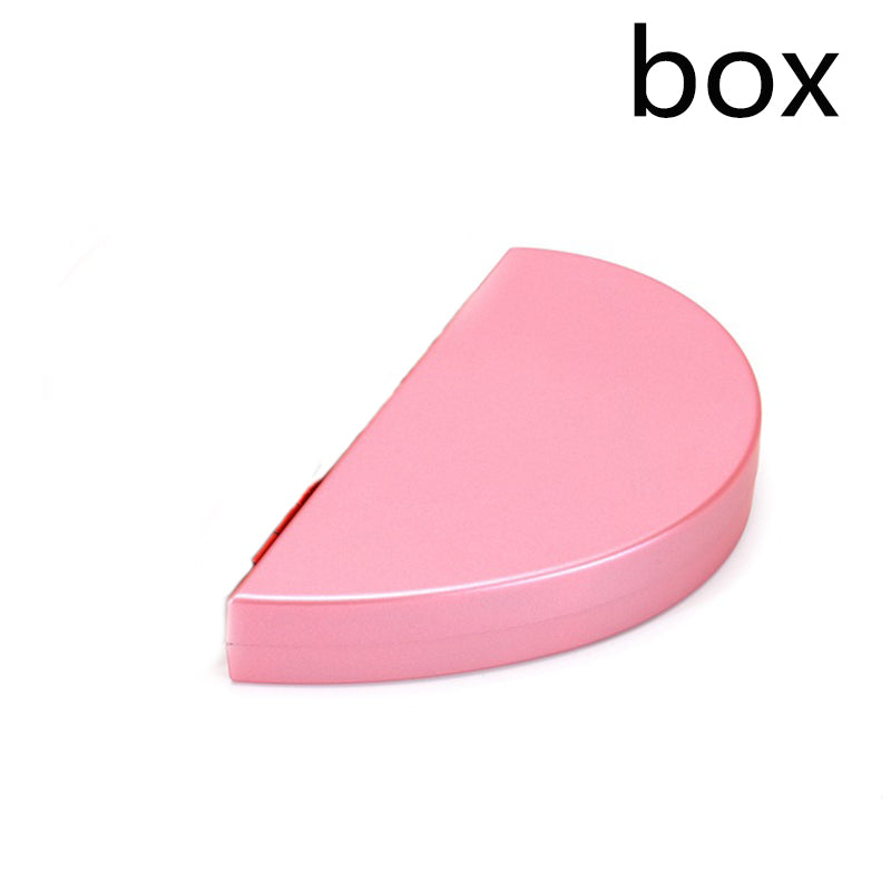 Heart-shaped Rose Flower rotating ring Box