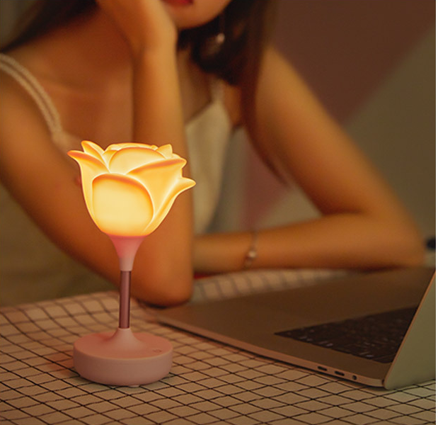 Rose night light