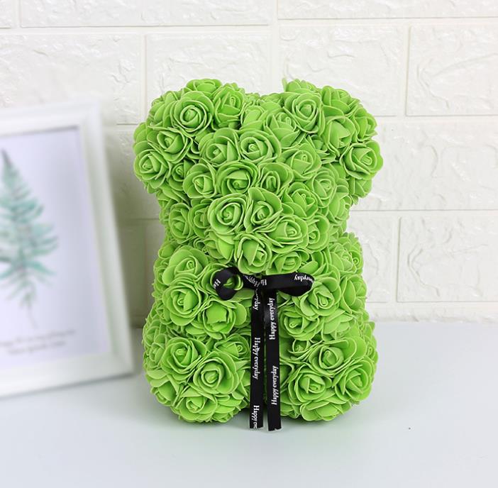 Rose Flower Teddy Bear