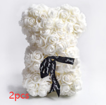 Rose Flower Teddy Bear