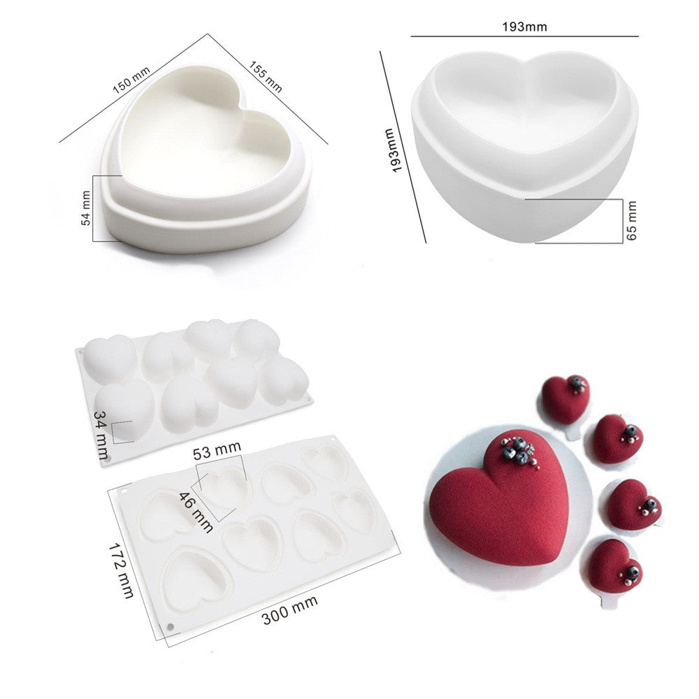 Heart shaped Cake Moulds