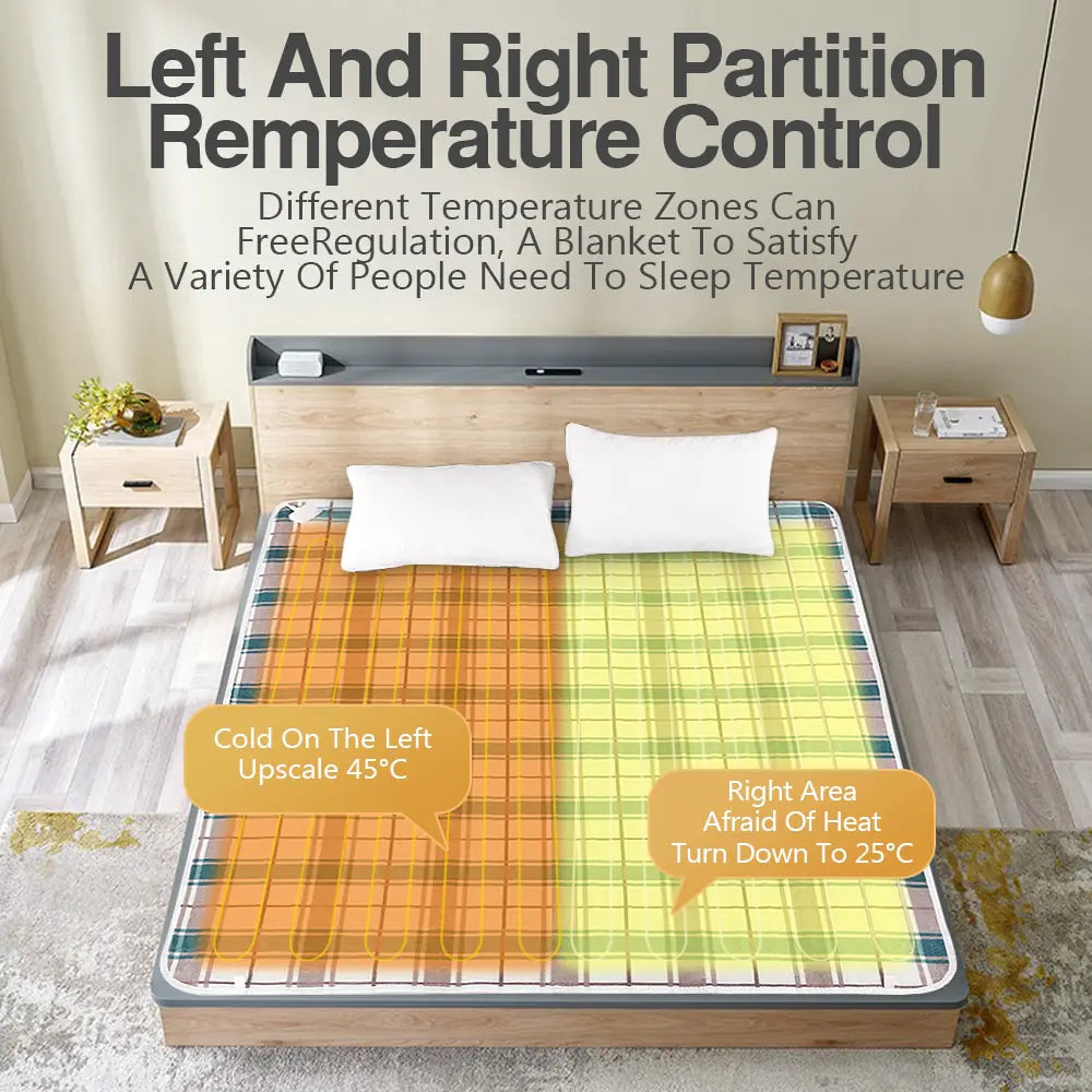 Dual control Electric Blanket
