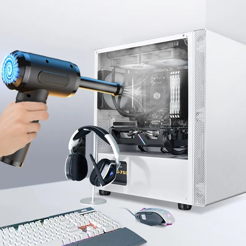 Battery powered Compressed Air Duster Blower