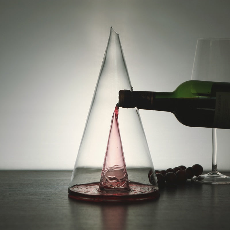 Transparent Wine Decanter – Translator Gifts