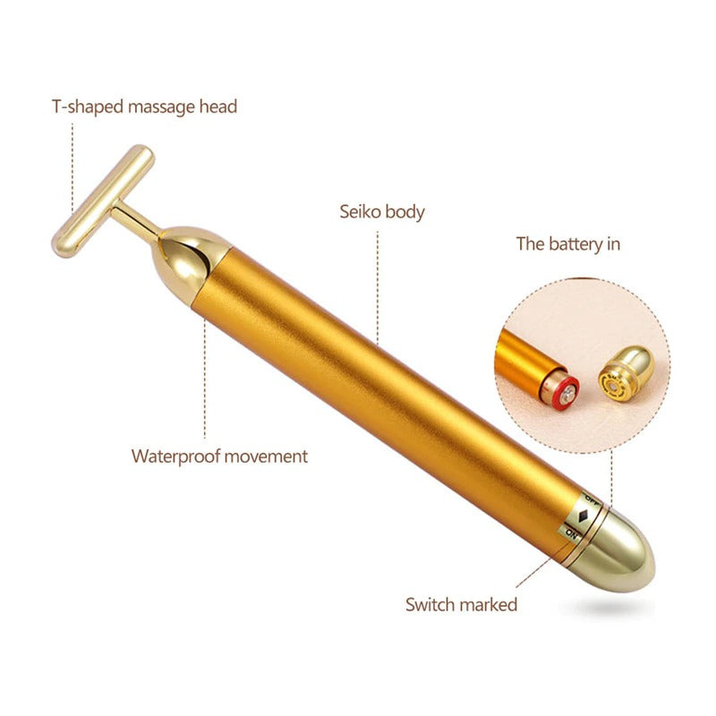 Gold Facial Massager