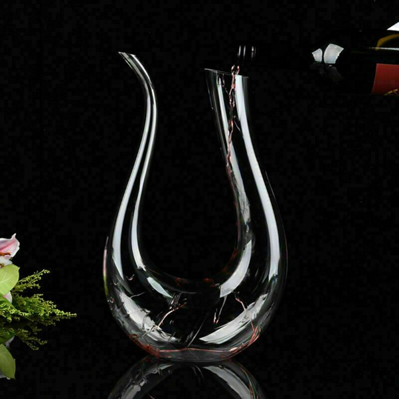 U-shaped 1500ml Wine Decanter