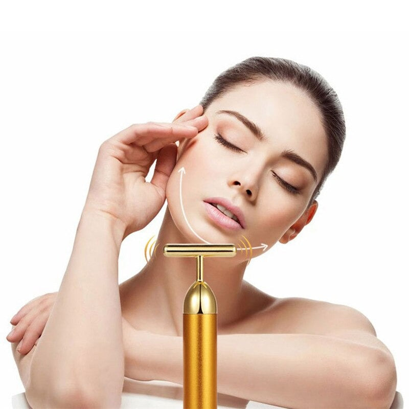 Gold Facial Massager
