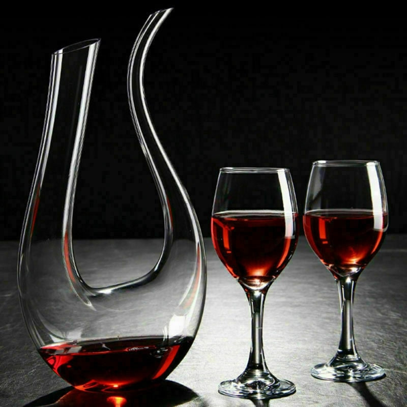 U-shaped 1500ml Wine Decanter
