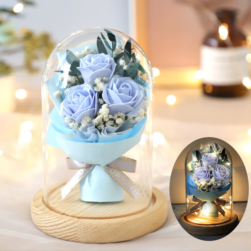 Glass Covered Bouquet