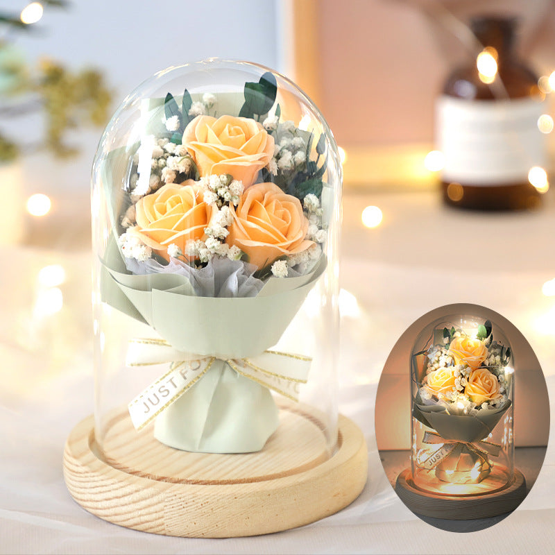 Glass Covered Bouquet