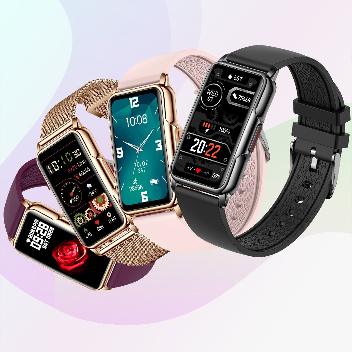 1 47 Inch-Screen Sports Smart Bracelet Bluetooth Watch