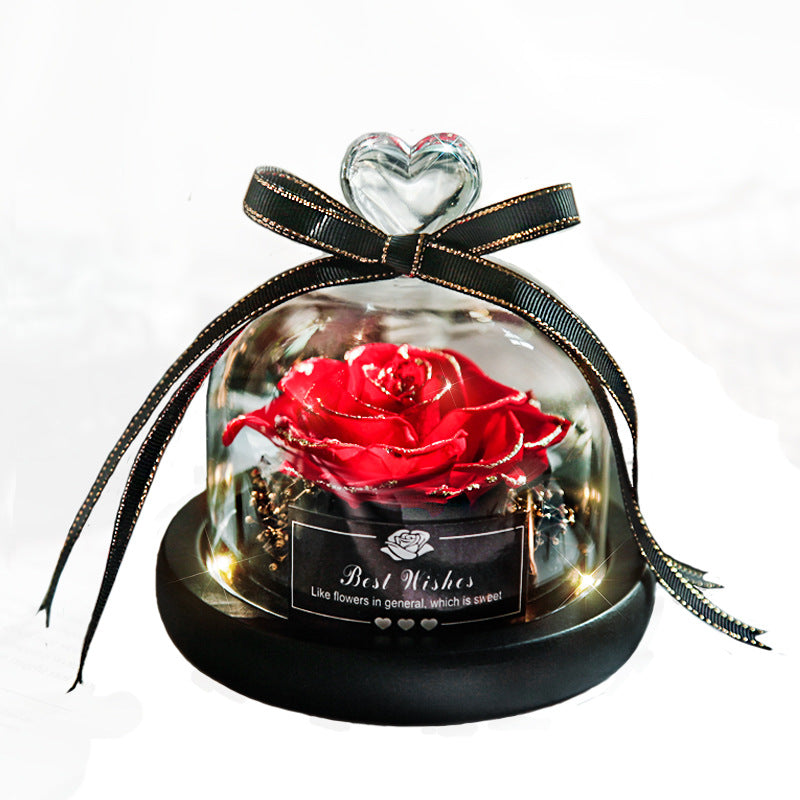 Preserved dried roses