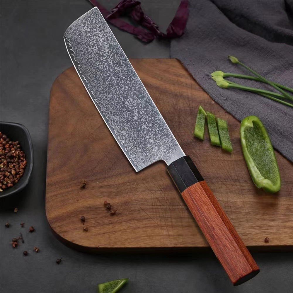 Damascus Steel 7 Inch Kitchen Knives