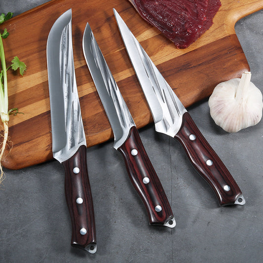 Outdoor Hand-forged Stainless Steel Multi-purpose Boning Knife