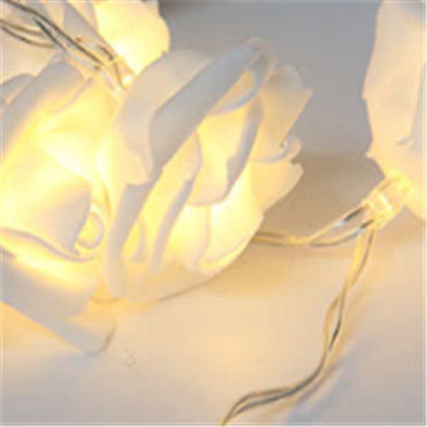 LED Rose Flower String Lights