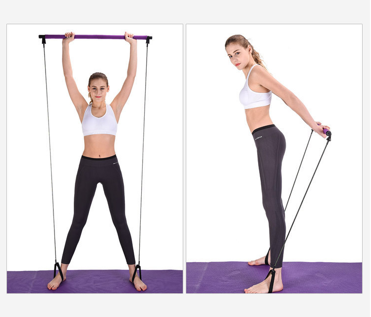 FlexFit Pro: Portable Yoga Crossfit Resistance Bands for Total Fitness!