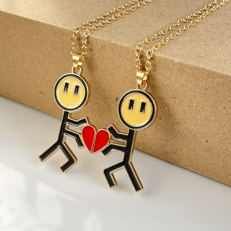 Stick Love Necklace