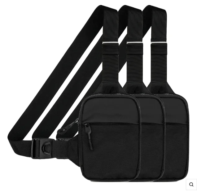 Black Travel Sling Bag