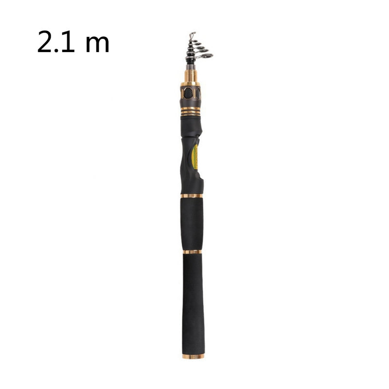Versatile Telescopic Rod: Ideal for Various Fishing Styles