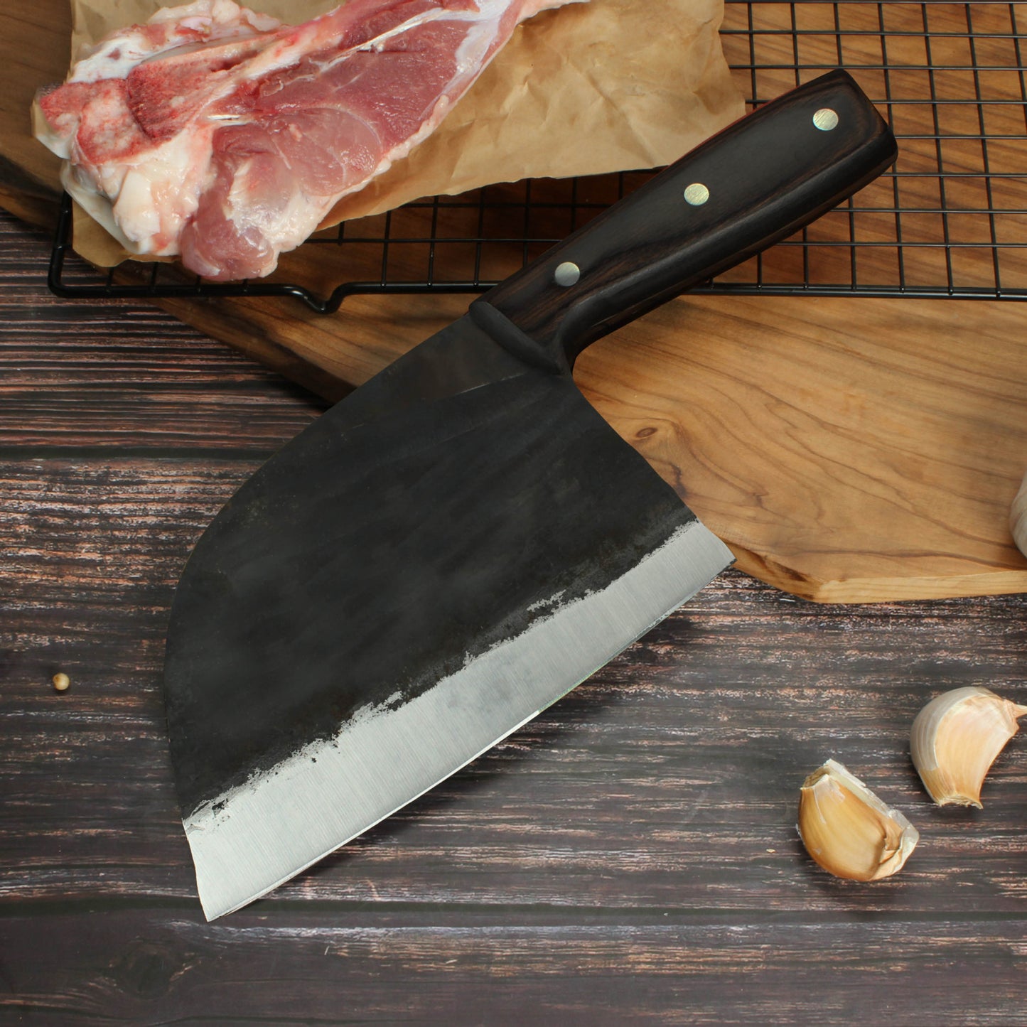 Forged Vintage Household Kitchen Knife