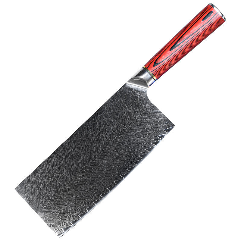 Damascus Steel Chinese Cleaver Household Meat