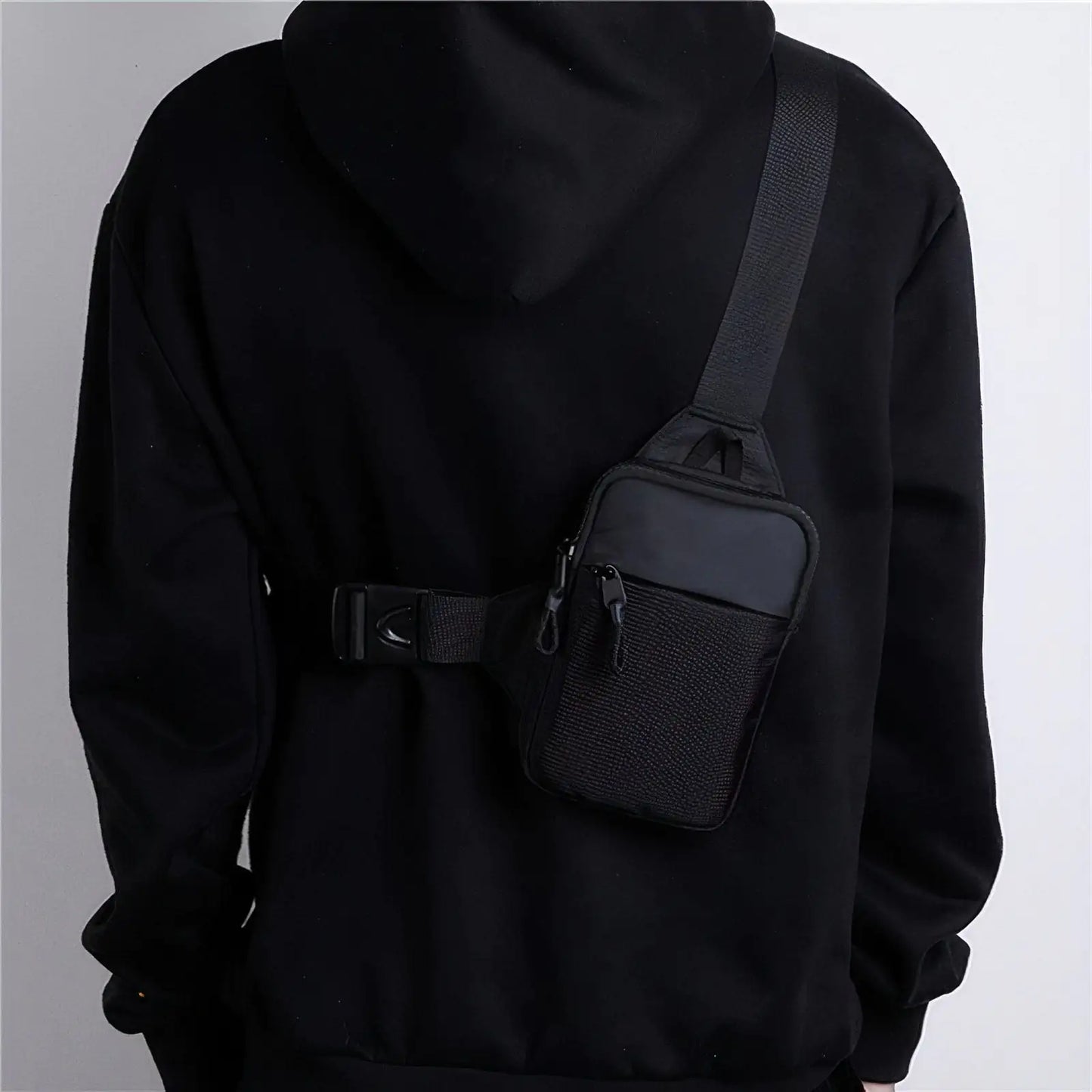 Black Travel Sling Bag