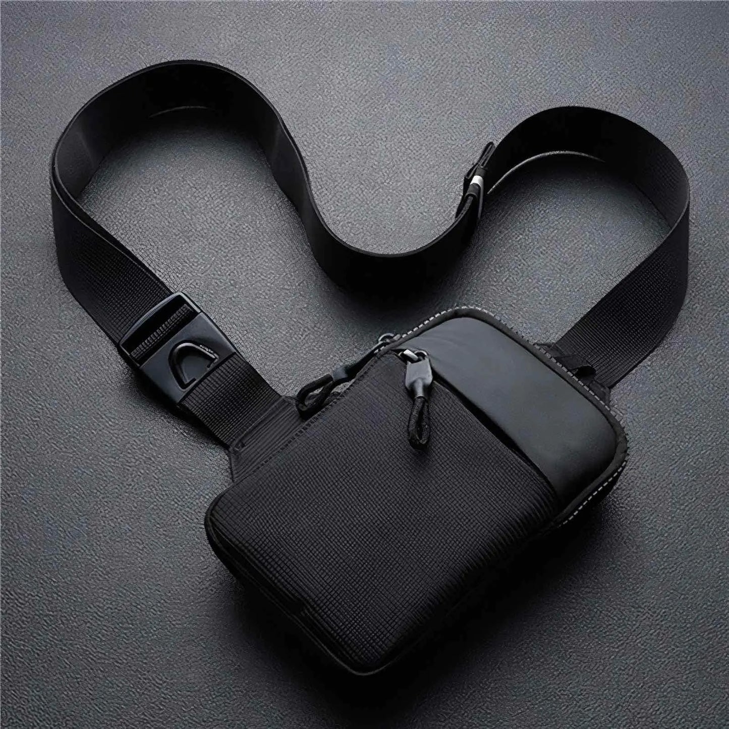 Black Travel Sling Bag mini