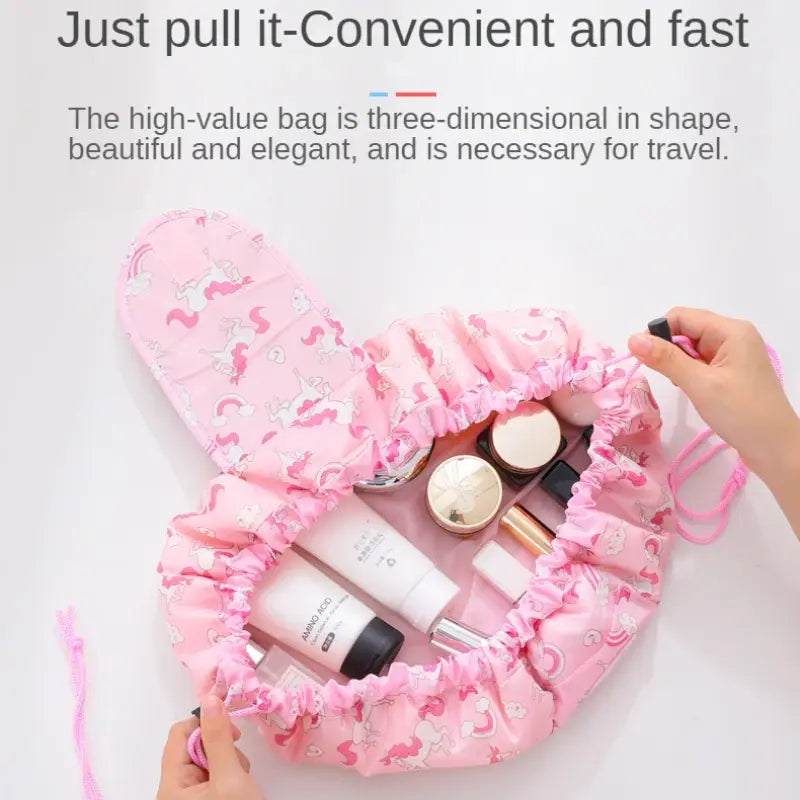 Foldable Travel Cosmetic Bag