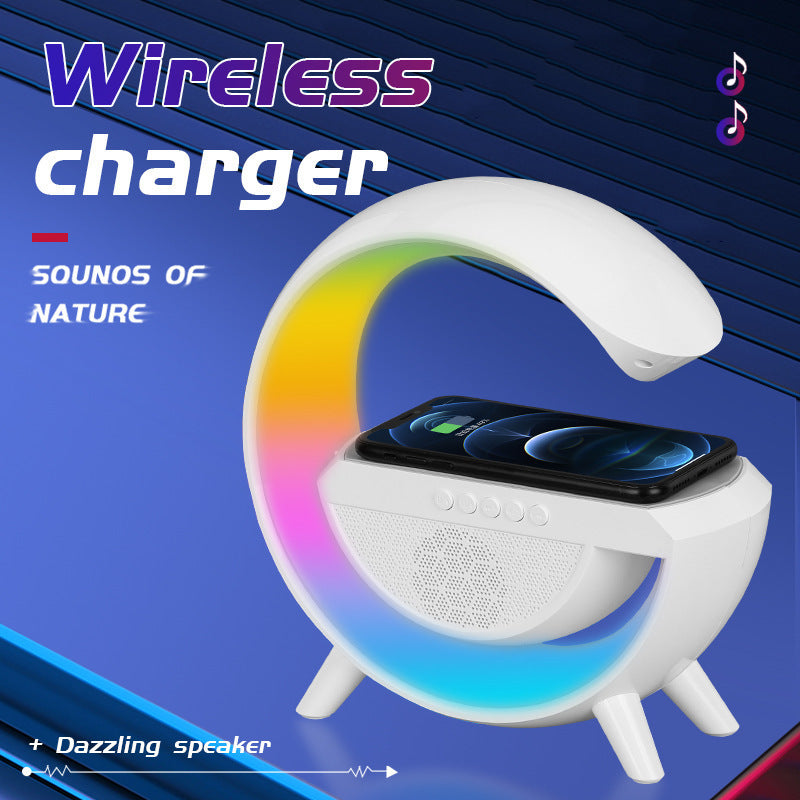 G Shaped Intelligent Voice Led Seven Color Ambience  Light