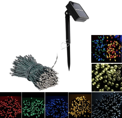 Garden Led Solar String Christmas Lights