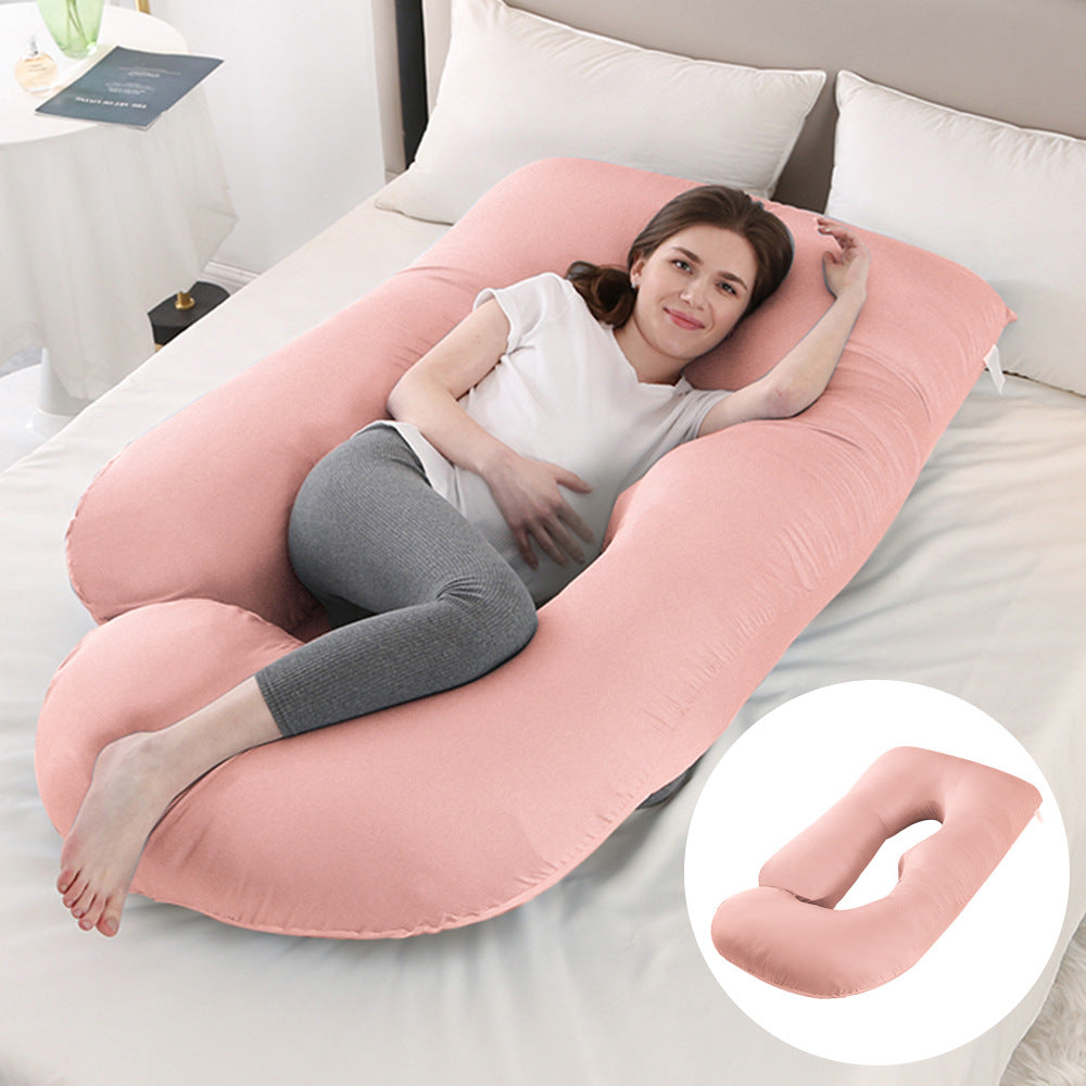 Maternity Pillow Waist Support Side Sleeping Slope Pillow J-type