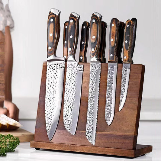 Solid Wood Magnetic Knife Holder 