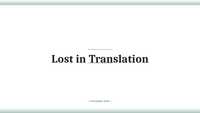 Lost in Translation Mug — Gift for Translators & Interpreters