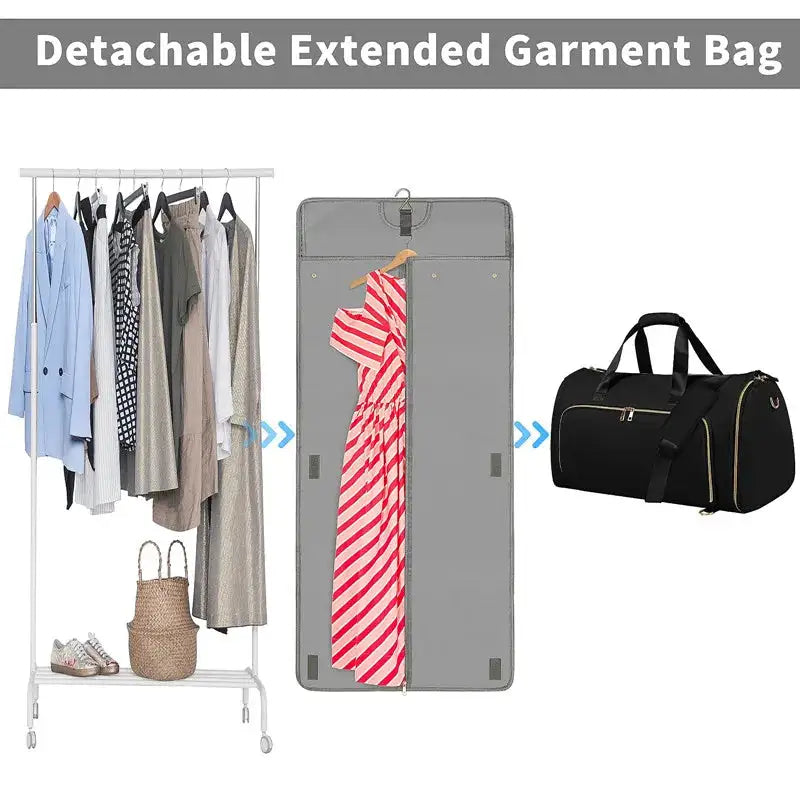 Travel Suit Garment Packaging Bag