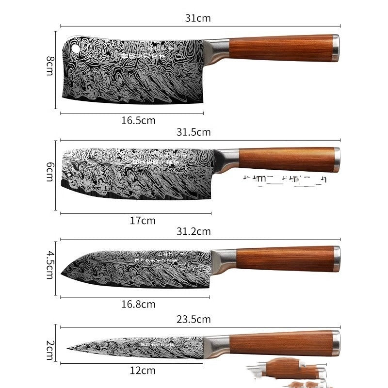 Household Damascus Steel Cutter