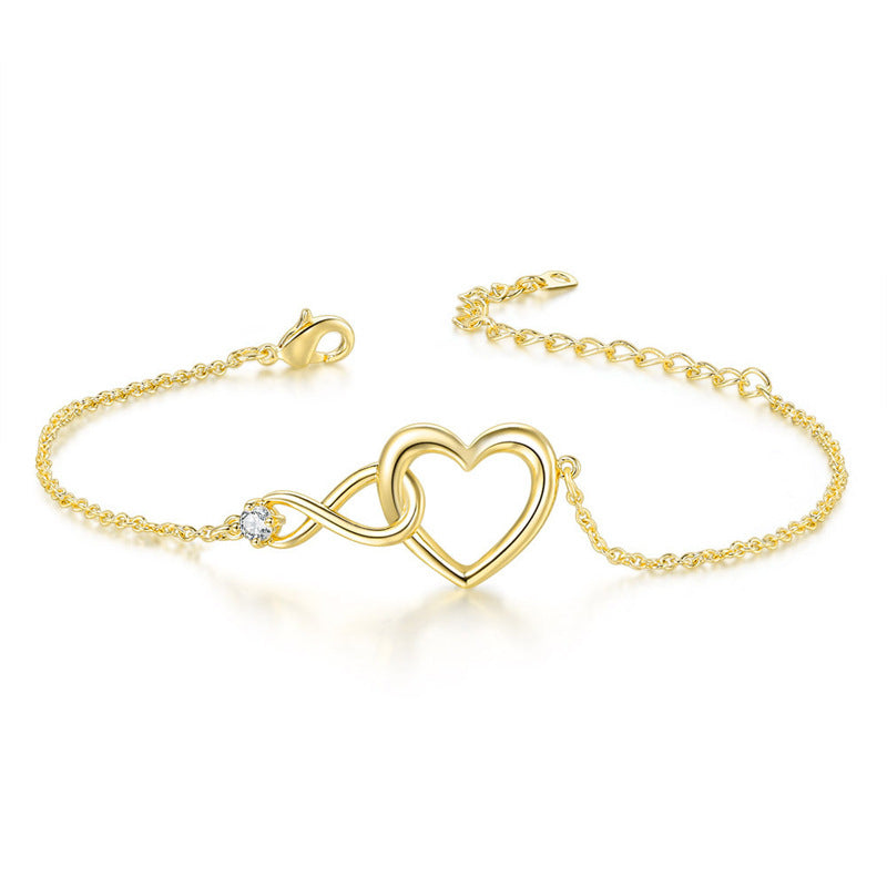Heart-shape Love Bracelet.