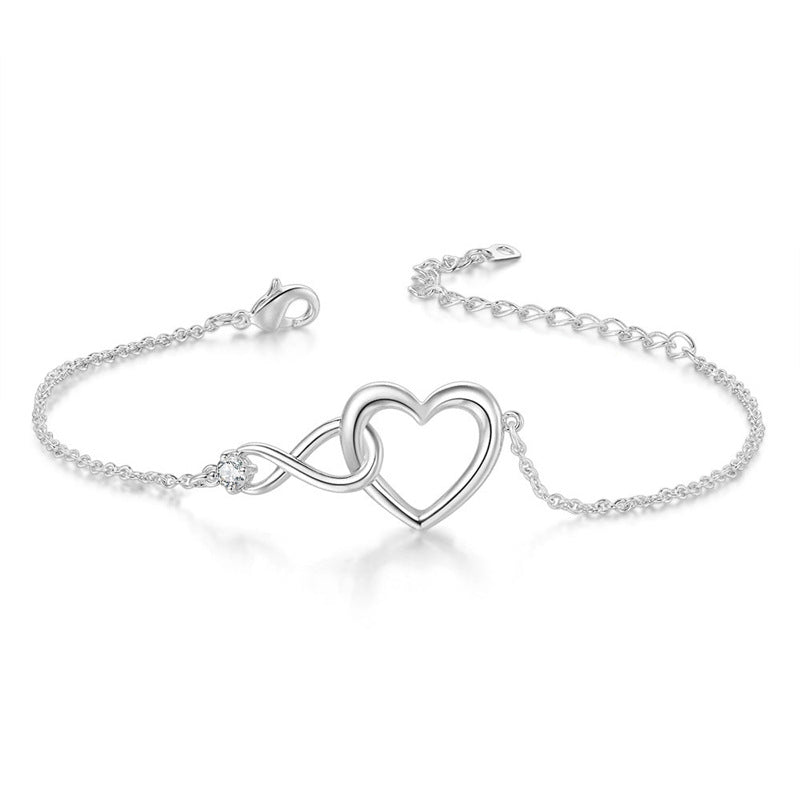 Heart-shape Love Bracelet.