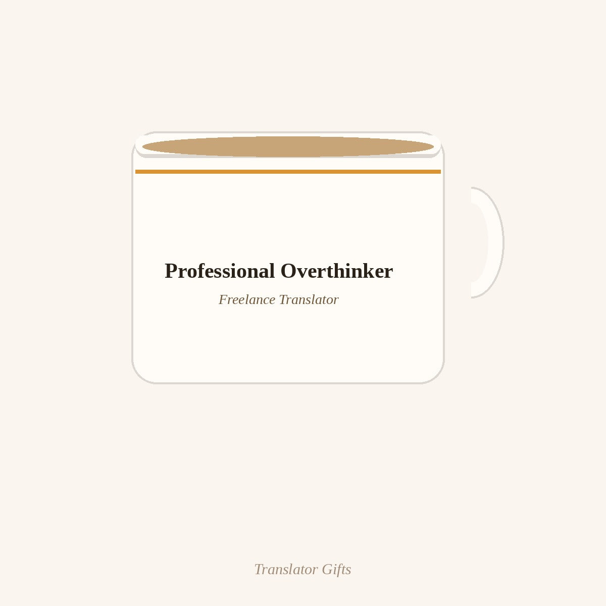 Professional Overthinker — Freelance Translator Mug