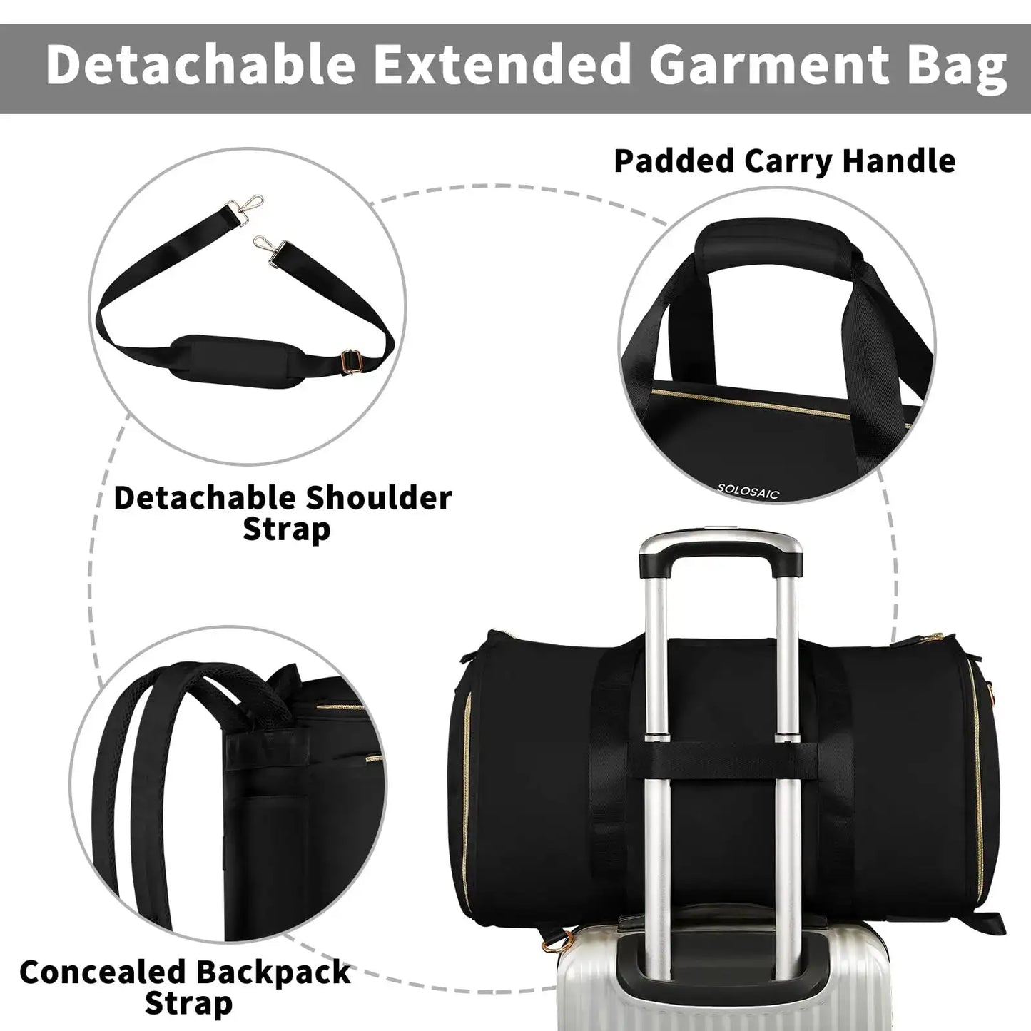 Travel Suit Garment Packaging Bag