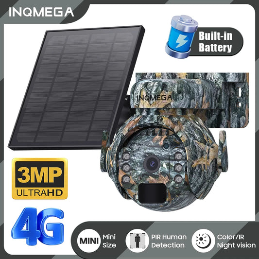 Solar Camera Outdoor 4G SIM  with Two-Way Audio