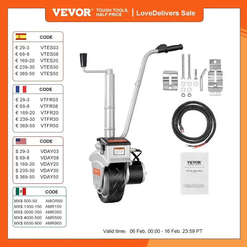 VEVOR Electric Trailer Dolly