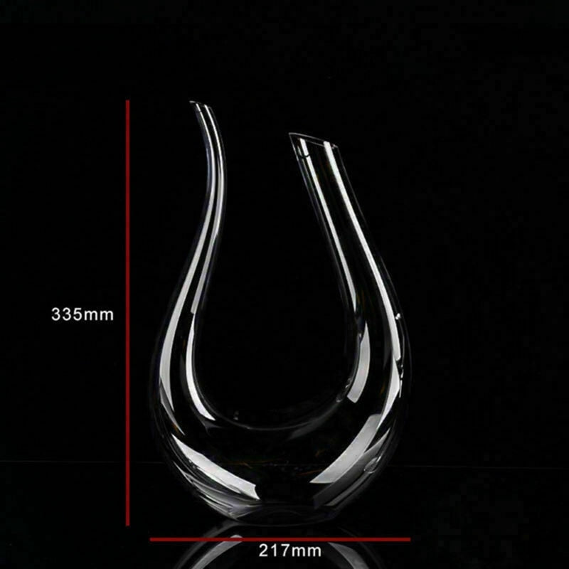 U-shaped 1500ml Wine Decanter