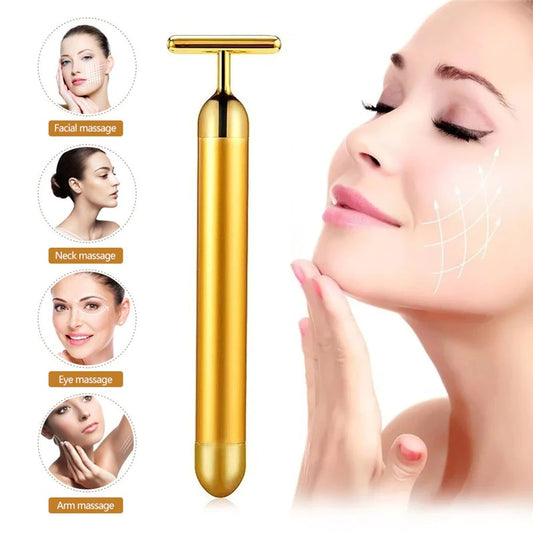 Gold Facial Massager